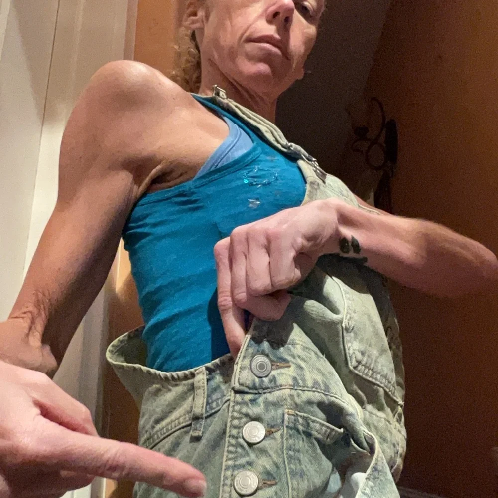 NWOT We The Free Oceanic Jean Shortalls! - Picture 16 of 16